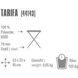 High Peak Campingstol Tarifa mørk grå/Blå