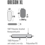 High Peak Oregon XL Enkelmadras Grøn, Måtte Citronelle/grå, Enkelmadras, XX Stor størrelse, Andet