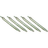 High Peak Stålteltpløk med krog, 6 stk, Pløkker 