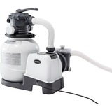 Intex 26646 tilbehør til pool Sandfilterpumpe, Vandfilter mørk grå/grå, Sandfilterpumpe, Sort, Hvid, Pool over jorden, 6-vejs ventil, Vekselstrøm, 220 - 240 V