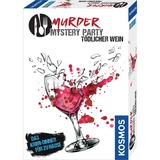 KOSMOS Murder Mystery Party - Tödlicher Wein Festkortspil, Party spil festspil Festkortspil, 16 År, 192 mm, 275 mm, 38 mm