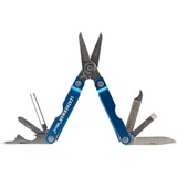 Leatherman Micra multiværktøj - tang Lomme størrelse 10 værktøjer Blå, Multi værktøj Sølv/Blå, Rustfrit stål, Blå, 6,5 cm, 51 g, 4,06 cm