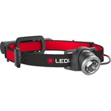 Ledlenser H8R Sort, Rød Hovedbånd lommelygte, LED lys Hovedbånd lommelygte, Sort, Rød, IPX4, -20 - 40 °C, LED, 1 Lampe( r)