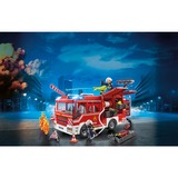 PLAYMOBIL 9464 legetøjsbil, Bygge legetøj Rød/Hvid, Lastbil, 4 År, AAA, Plast, Flerfarvet