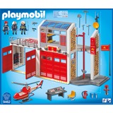 PLAYMOBIL City Action Stor brandstation 9462, Bygge legetøj Bygning, 4 År, AAA, Flerfarvet, Plast