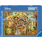 Ravensburger 15266 7 1000stk puslespil Jigsaw puzzle, Tegnefilm, Børn & voksne, Disney Best Themes, Dreng/Pige, 99 År