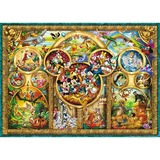 Ravensburger 15266 7 1000stk puslespil Jigsaw puzzle, Tegnefilm, Børn & voksne, Disney Best Themes, Dreng/Pige, 99 År