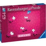 Ravensburger Krypt Pink Puslespil 654 stk Puslespil, 654 stk, Kunst, Børn, 14 År
