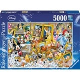 Ravensburger - 17432 - Puzzle Mickey L'Artiste 5000 Pièces 5000 stk, Puslespil 5000 stk, 14 År