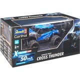 Revell CROSS THUNDER Radio-kontrolleret (RC) model Monster lasbil Elektrisk motor 1:18 Sort/Blå, Monster lasbil, 1:18, 14 År