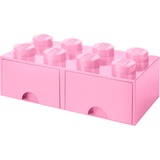 Room Copenhagen LEGO Klods Skuffe 8 rosa, Opbevaringsboks Rosa