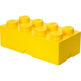 Room Copenhagen LEGO STORAGE BRICK 8 Gul, Opbevaringsboks Gul, Gul, Polypropylen (PP), 500 mm, 250 mm, 180 mm