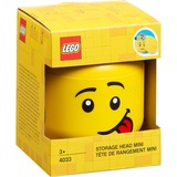 Room Copenhagen LEGO Storage Head "Silly", mini, Opbevaringsboks Gul