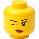 Room Copenhagen LEGO Storage Head "Whinky", mini, Opbevaringsboks Gul