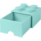 Room Copenhagen LEGO Storagge Brick 4 Opbevaringsboks Blå Blå, Opbevaringsboks, Blå, Monokromatisk, Firkant, Polypropylen (PP), 250 mm