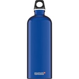 SIGG 1.0 L Traveller 1000 ml Blå, Drikkedunk Blå, 1000 ml, Blå, Skruelåg, Plast, Aluminium, 257 mm