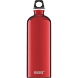 SIGG 1.0 L Traveller 1000 ml Rød, Drikkedunk Rød, 1000 ml, Rød, Skruelåg, Plast, Aluminium, 257 mm