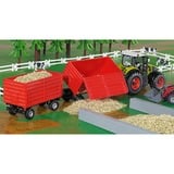 SIKU 2898 legetøjsbil, Model køretøj Rød, Trailer, 3 År, Metal, Plast, Sort, Rød