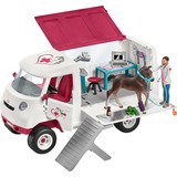 Schleich 42370 mobil dyrlæge med føl, Spil figur hannoveranerføl