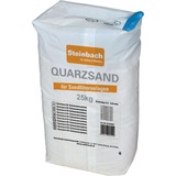 Steinbach Sand til sandfilterpumpe korn 0,4-0.8mm , Filtermateriale SILIKAT/KVARTSSAND 25 KG