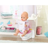 ZAPF Creation Bath Poo-PooToilet, Dukker møbler BABY born Bath Poo-PooToilet, Dukke, toilet, 3 År, Batterier påkrævet, 707,5 g