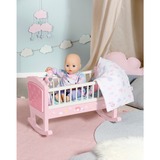 ZAPF Creation Sweet Dreams Crib, Dukker møbler Rosa/Hvid, Baby Annabell Sweet Dreams Crib, Dukke seng/vugge, 3 År, Batterier påkrævet, 2,11 kg
