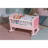 ZAPF Creation Sweet Dreams Crib, Dukker møbler Rosa/Hvid, Baby Annabell Sweet Dreams Crib, Dukke seng/vugge, 3 År, Batterier påkrævet, 2,11 kg