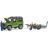 bruder 2589 legetøjsbil, Model køretøj Land Rover, 3 År, Plast, Grøn