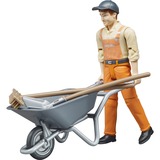 bruder 62130 legetøjsfigur til børn, Spil figur 0,25 År, Grå, Orange, Plast