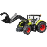 bruder Claas Axion 950 legetøjsbil, Model køretøj lysegrøn/Sort, Frontlæsser model, Plast, Sort, Grøn