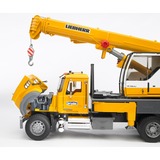 bruder MACK Granite Liebherr crane truck legetøjsbil, Model køretøj Gul/grå, 4 År, Syntetisk ABS, Sort, Gul