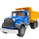 bruder MACK Granite Tip up truck legetøjsbil, Model køretøj 3 År, Syntetisk ABS, Blå, Gul