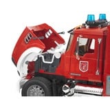 bruder MACK Granite fire engine with water pump legetøjsbil, Model køretøj Rød/Hvid, 4 År, Syntetisk ABS, Rød, Hvid