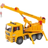 bruder MAN Crane truck (without Light and Sound Module) legetøjsbil, Model køretøj 4 År, Syntetisk ABS, Gul