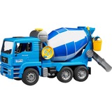 bruder MAN TGA Cement mixer legetøjsbil, Model køretøj Blå/Hvid, 4 År, Blå, Hvid