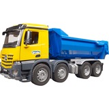 bruder MB Arocs Halfpipe dump truck legetøjsbil, Model køretøj Blå/Gul, 3 År, Rød, Gul