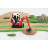 bruder Schaeff HR16 Mini excavator legetøjsbil, Model køretøj Rød/Sort, 3 År, Syntetisk ABS, Sort, Rød, Hvid