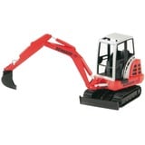 bruder Schaeff HR16 Mini excavator legetøjsbil, Model køretøj Rød/Sort, 3 År, Syntetisk ABS, Sort, Rød, Hvid