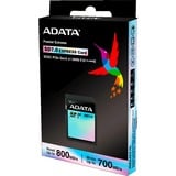 ADATA Premier Extreme 256 GB SDXC UHS-I Klasse 10, Hukommelseskort Sort, 256 GB, SDXC, Klasse 10, UHS-I, 800 MB/s, 700 MB/s