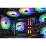ALTERNATE AGP-WINDOW-AMD-13, Gaming PC Sort/gennemsigtig