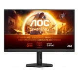 AOC G4 Q27G4XF computerskærm 68,6 cm (27") 2560 x 1440 pixel Quad HD LED Sort, Grå, Gaming Skærm Sort, 68,6 cm (27"), 2560 x 1440 pixel, Quad HD, LED, 1 ms, Sort, Grå
