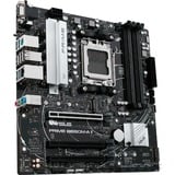 ASUS PRIME B650M-A II-CSM AMD B650 Sokkel AM5 micro ATX, Bundkort Sort/Sølv, AMD, Sokkel AM5, AMD Ryzen 7000 Series, Sokkel AM5, DDR5-SDRAM, 128 GB