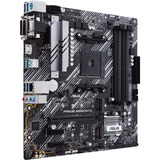 ASUS Prime B550M-A/CSM AMD B550 Stik AM4 micro ATX, Bundkort Sort/Sølv, AMD, Stik AM4, 3rd Generation AMD Ryzen™ 3, 3rd Generation AMD Ryzen 5, DDR4-SDRAM, 128 GB, DIMM