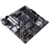 ASUS Prime B550M-A/CSM AMD B550 Stik AM4 micro ATX, Bundkort Sort/Sølv, AMD, Stik AM4, 3rd Generation AMD Ryzen™ 3, 3rd Generation AMD Ryzen 5, DDR4-SDRAM, 128 GB, DIMM