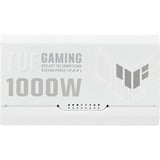 ASUS TUF Gaming 1000W Gold White Edition enhed til strømforsyning 20+4 pin ATX ATX Hvid, PC strømforsyning Hvid, 1000 W, 100 - 240 V, Aktiv, 130 W, 1000 W, 130 W