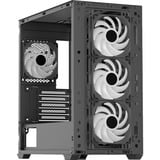 Aerocool D301A Mini Tower Sort, Træ, Towerkabinet Sort, Mini Tower, PC, Sort, Træ, micro ATX, Mini-ITX, Acrylonitrilbutadienstyren, SPCC, Spil