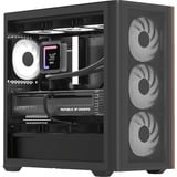 Aerocool D301A Mini Tower Sort, Træ, Towerkabinet Sort, Mini Tower, PC, Sort, Træ, micro ATX, Mini-ITX, Acrylonitrilbutadienstyren, SPCC, Spil