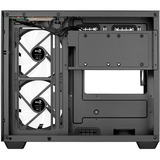 Aerocool Dryft Mini Mini Tower Sort, Towerkabinet Sort, Mini Tower, PC, Sort, ATX, micro ATX, Mini-ITX, SPCC, Hærdet glas, Spil
