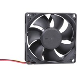 Alphacool 24829 Computerkølesystem Universel Ventilator 8 cm Sort 1 stk, Sag fan Sort, Ventilator, 8 cm, 1000 rpm, 6000 rpm, 50 dB, 130,83 m³/t