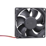 Alphacool 24829 Computerkølesystem Universel Ventilator 8 cm Sort 1 stk, Sag fan Ventilator, 8 cm, 1000 rpm, 6000 rpm, 50 dB, 130,83 m³/t